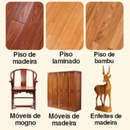 Cera Madeira Viva - Beewax restaura madeira.