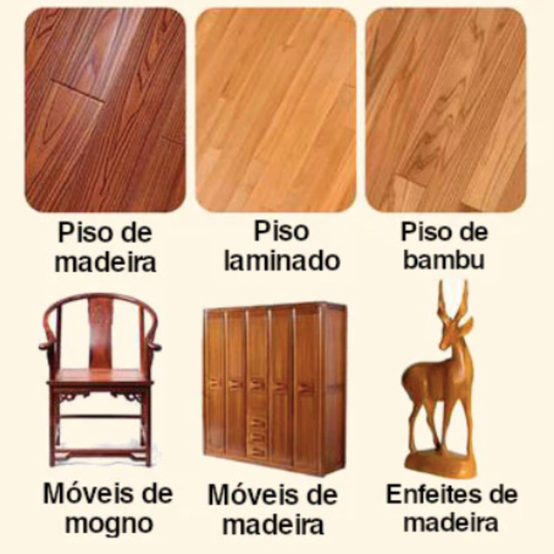 Cera Madeira Viva - Beewax restaura madeira.