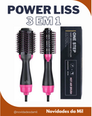 Escova modeladora 3 em 1- PowerLiss.