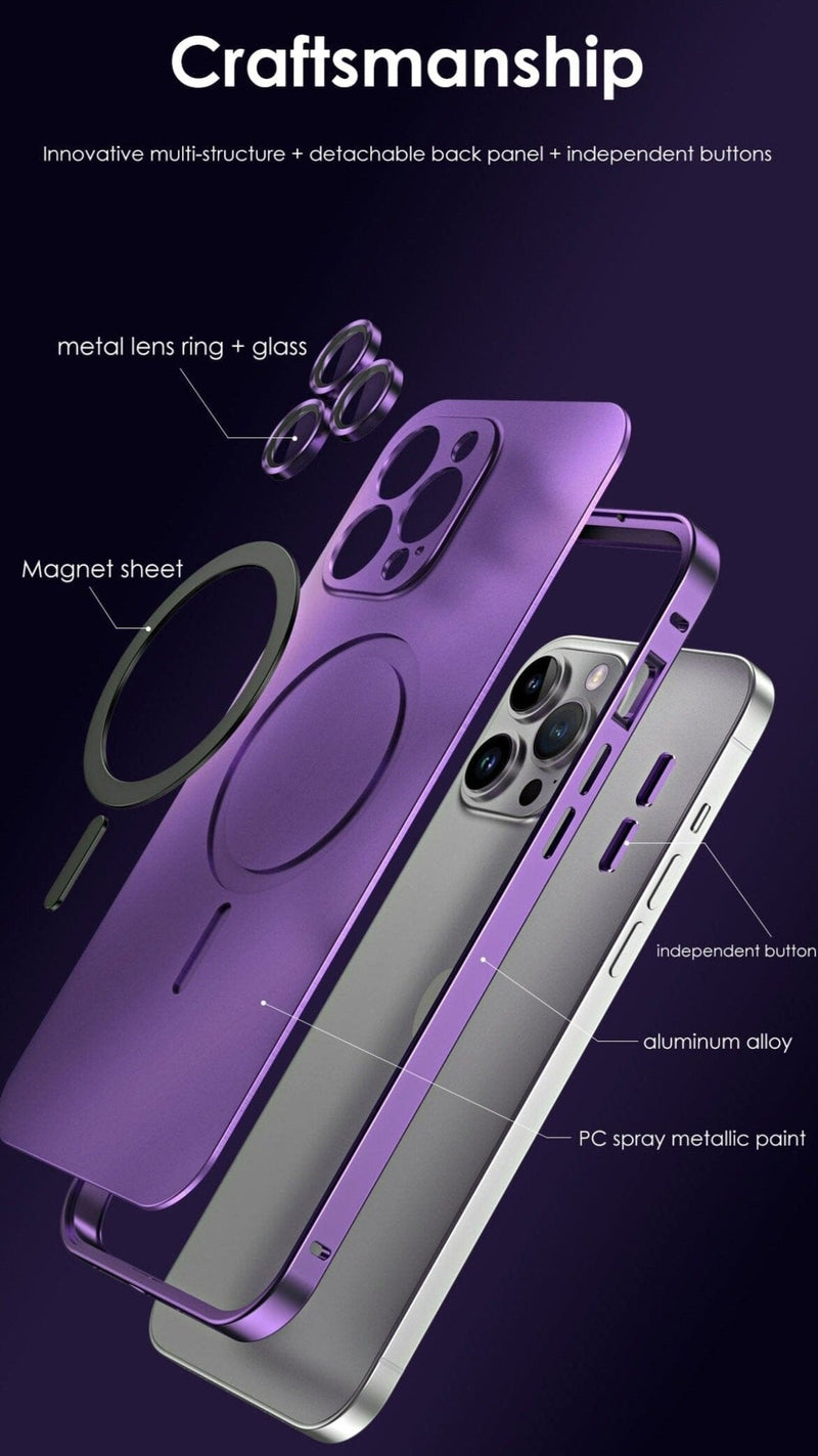 Capa Luxo Full Metal Iphone - Prime Case