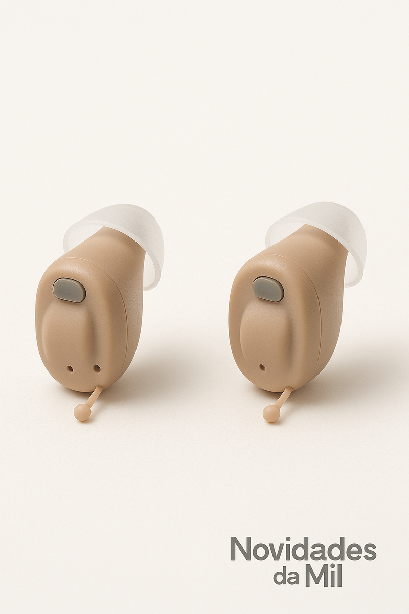 Mini Aparelho Auditivo Invisível- Ouvir +